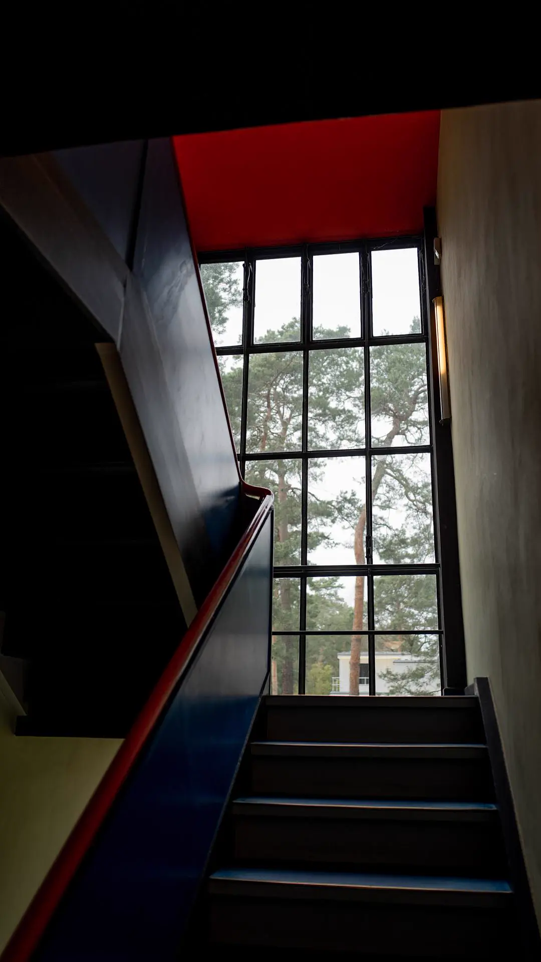 Colors and floor-to-ceiling windows